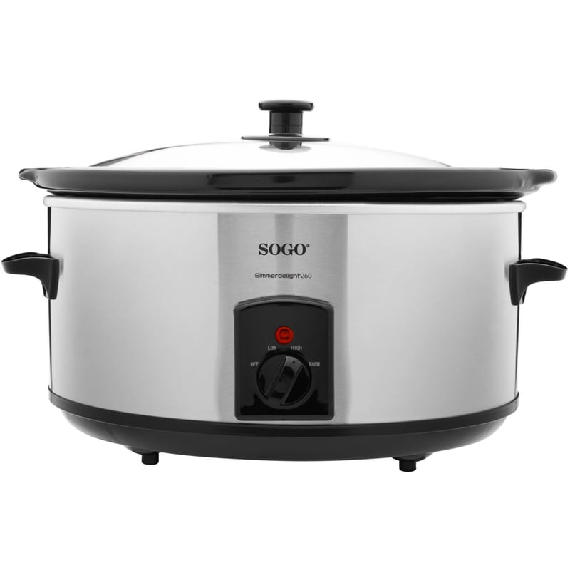 SOGO Πολυμάγειρας SOGO OLL-SS-10795 260 W Ασημί