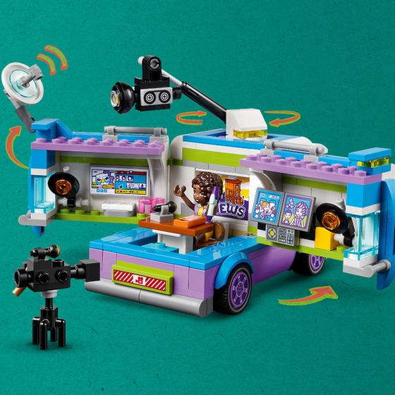 LEGO® Friends Newsroom Van (41749) image 8