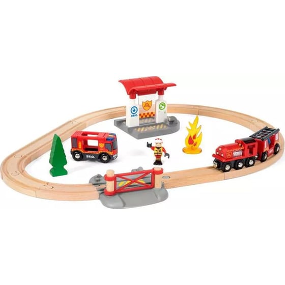 Brio World Σιδηροδρομικό Σετ Πυροσβεστική (33815) image 2