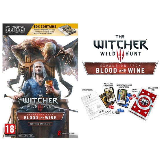 The Witcher III: Wild Hunt - Blood and Wine Expansion Pack Limited Edition - PC Game image 0
