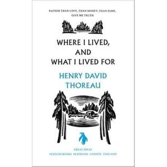 Where I Lived, and What I Lived For image 0