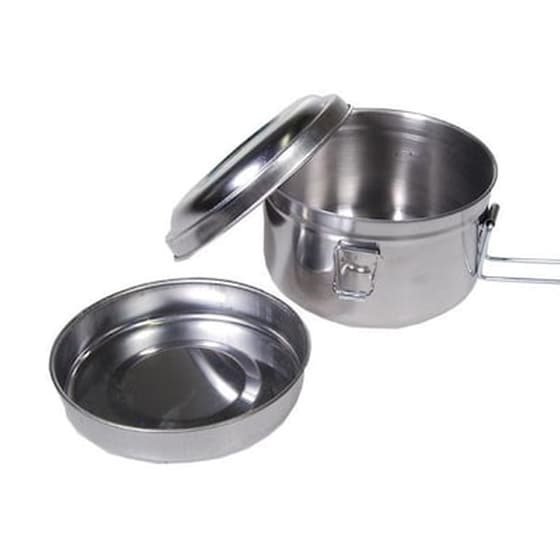 Φαγητοδοχείο Silar Inox 2 Θέσεις image 0