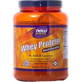 Πρωτεΐνη Now Sports Whey Dutch Chocolate - 907gr