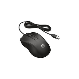 Ενσύρματο Ποντίκι HP Wired 100 6VY96AA - Μαύρο