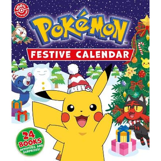 Pokemon: Festive Calendar: A festive collection of 24 books, activities and surprises! image 0
