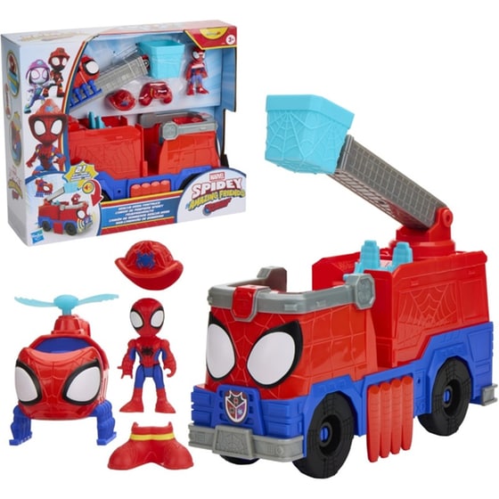 Marvel Spidey and his Amazing Friends Rescue-Webs Fire engine image 1