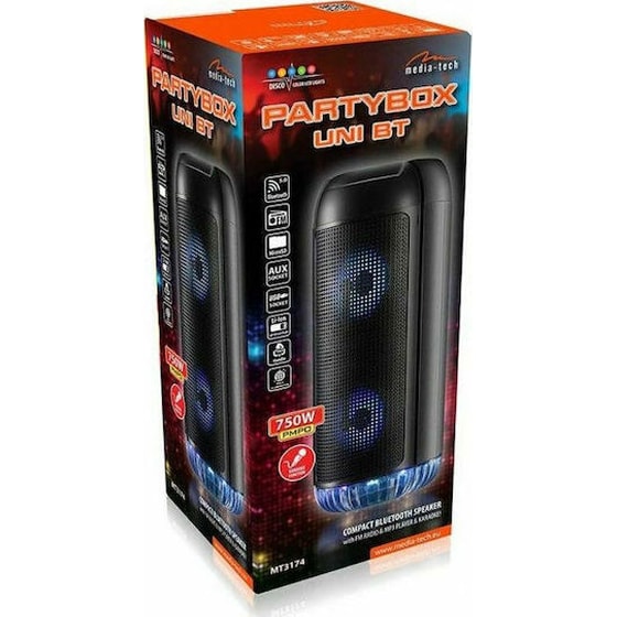 Φορητό Ηχείο Vs Studio Partybox Mt3174 30w - Μαύρο image 3