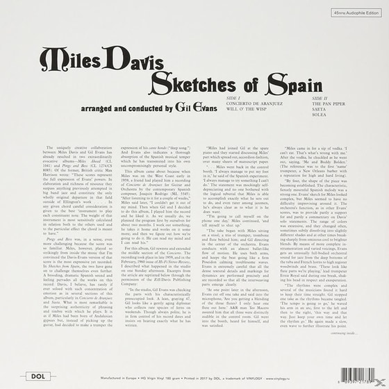 Sketches Of Spain (Vinyl) image 3