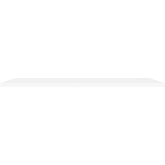 Ράφι Τοίχου VidaXL από MDF 120x23.5x3.8 cm - Λευκό image 1