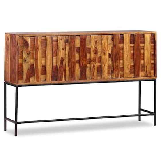 Vidaxl Μπουφές 120 X 30 X 80 Εκ. Από Μασίφ Ξύλο Sheesham image 3