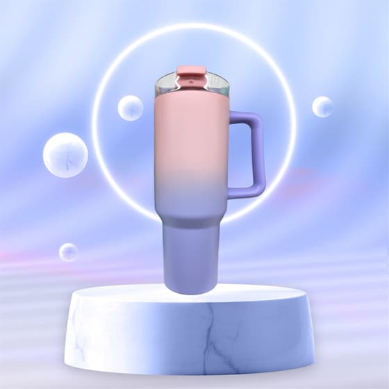 Κούπα Ταξιδιού i Drink i-Total Ροζ/Λιλά 1200ml image 1