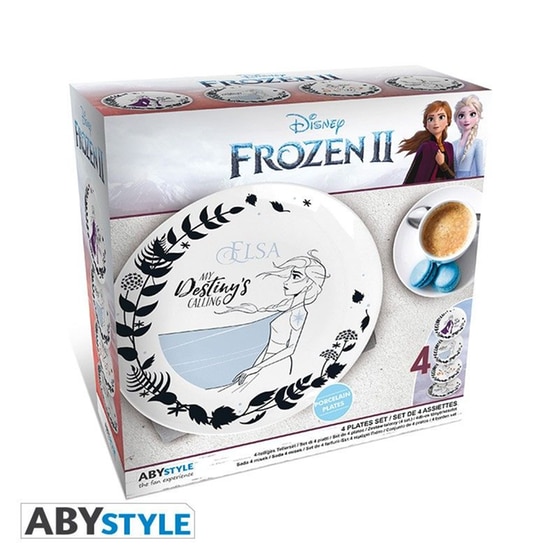 Πιάτα Ρηχά ABYstyle Frozen 4 Τμχ - Πολύχρωμα image 5