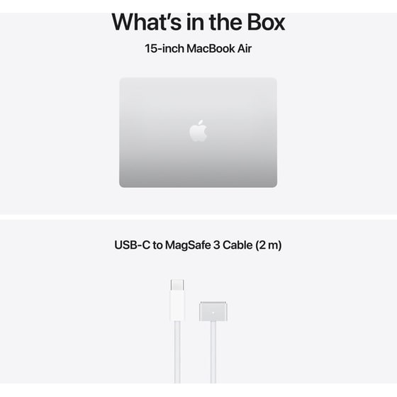 Apple MacBook Air with M5 Chip 15.3" QHD (Apple M5/24GB/1TB SSD/MacOS) Silver image 8