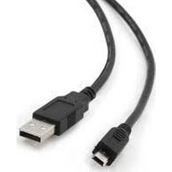 Καλώδιο Cablexpert USB-A Male σε mini USB-B Male - 1.8m image 0