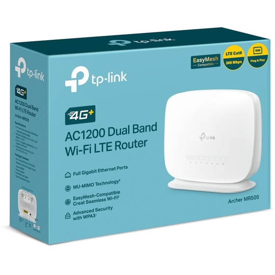 Tp-link Archer MR505 300Mbps (2.4 Ghz / 5 Ghz) - Λευκό image 3
