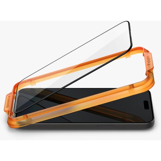 Προστατευτικό Οθόνης Apple iPhone 15 - Spigen Alignmaster Full Cover 2τμχ image 2