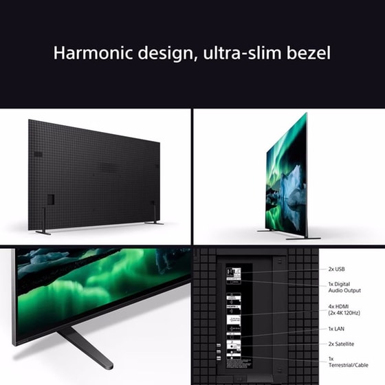 Sony BRAVIA 8 OLED 65" 4K HDR Google Smart Τηλεόραση K65XR80PAEP & Sony PlayStation 5 Digital Edition Slim image 12