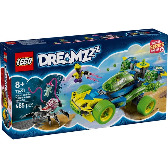 LEGO® DreamZzz Mateo and the Z-Blob Action Race Car (71491) image 0