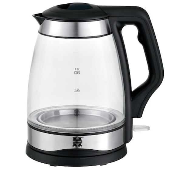 Βραστήρας HERZBERG HG-5044 2200 W 1.8 L Μαύρο image 0