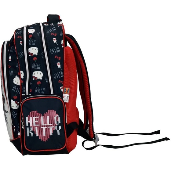 Τσάντα Πλάτης Δημοτικού Gim Hello Kitty Croch image 3