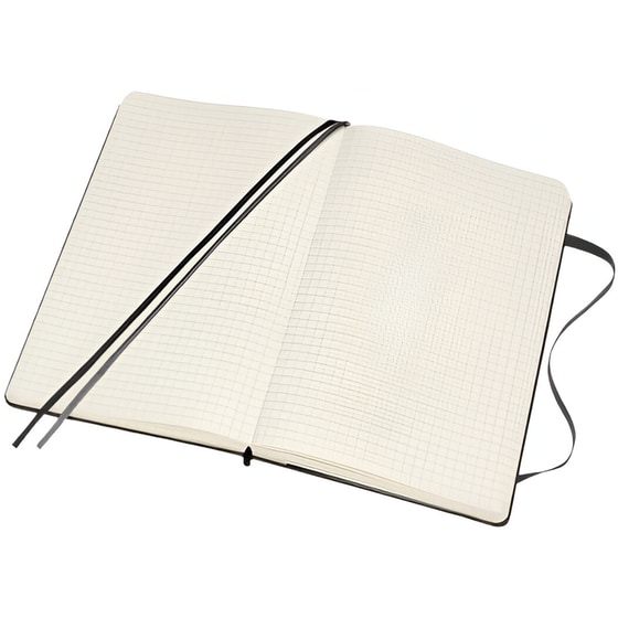 Σημειωματάριο Moleskine Καρέ Medium Μαύρο (1 Τεμάχιο) image 3