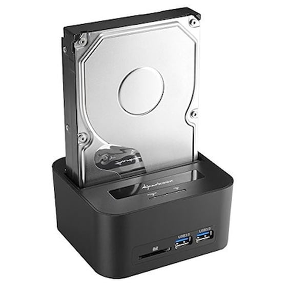 Docking Station Sharkoon Quickport Xt Hc Pro image 0