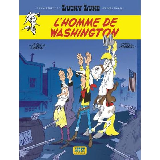 Les nouvelles aventures de Lucky Luke, tome 3 : L'homme de Washington image 0
