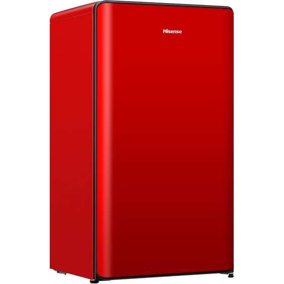HISENSE RR106D4CRF 82 Lt Κόκκινο Ψυγείο Μονόπορτο image 3