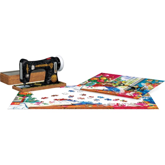Παζλ Eurographics Sewing Memories Tin (550 Κομμάτια) image 1