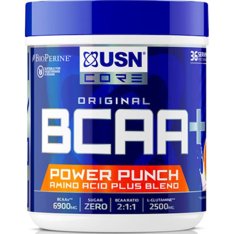 USN USN BCAA Power Punch Σκόνη Μανταρίνι - 400gr