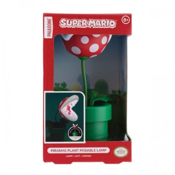 Διακοσμητικό Φωτιστικό Paladone Mini Piranha Plant Super Mario 21 cm image 1