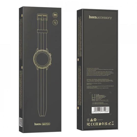 Smartwatch Hoco Y2 32mm - Μαύρο image 1