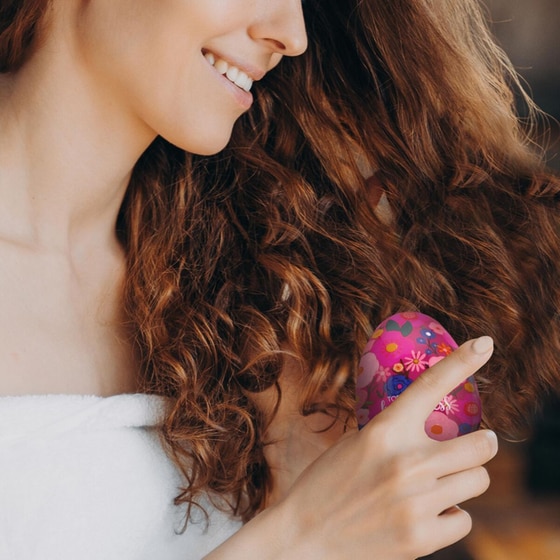 Βούρτσα Μαλλιών Detangling Legami - Flowers image 1