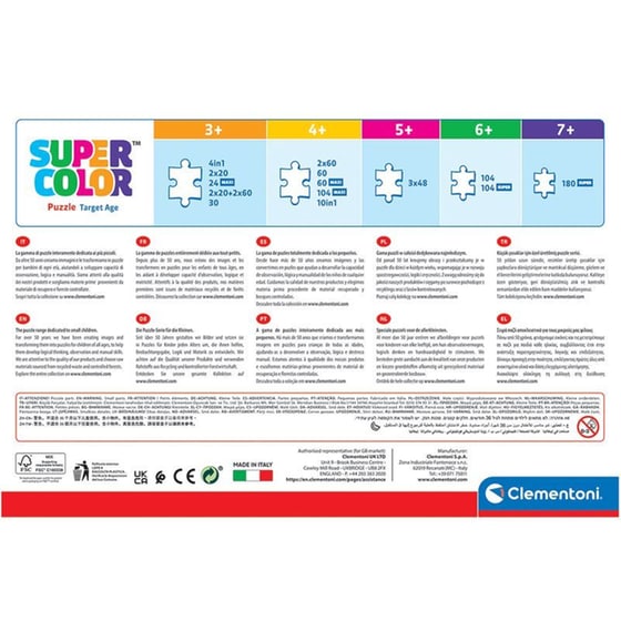 Παιδικό Παζλ Clementoni Maxi Super Color Marvel Spidey Και Οι Απίθανοι Φίλοι Του (24 Κομμάτια) image 6