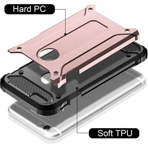 Θήκη Apple iPhone 14 - Sonique Heavy Armor - Ροζ Χρυσό image 1