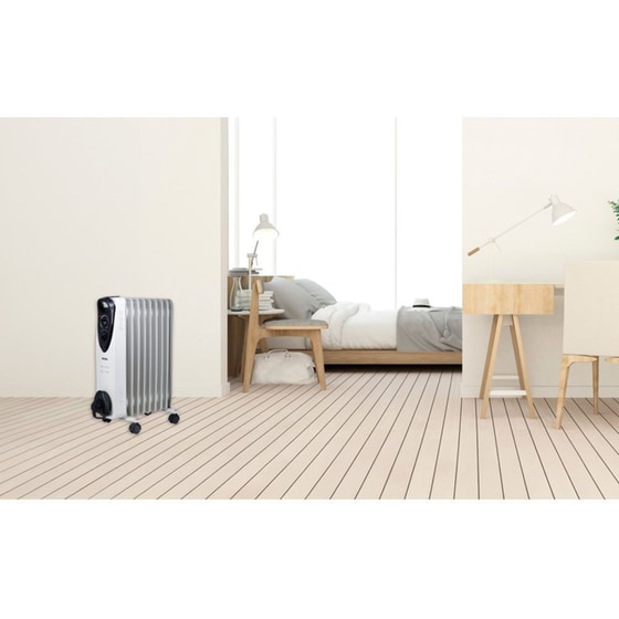 JOCCA J-2204 Καλοριφέρ Λαδιού 1500W Λευκό image 6