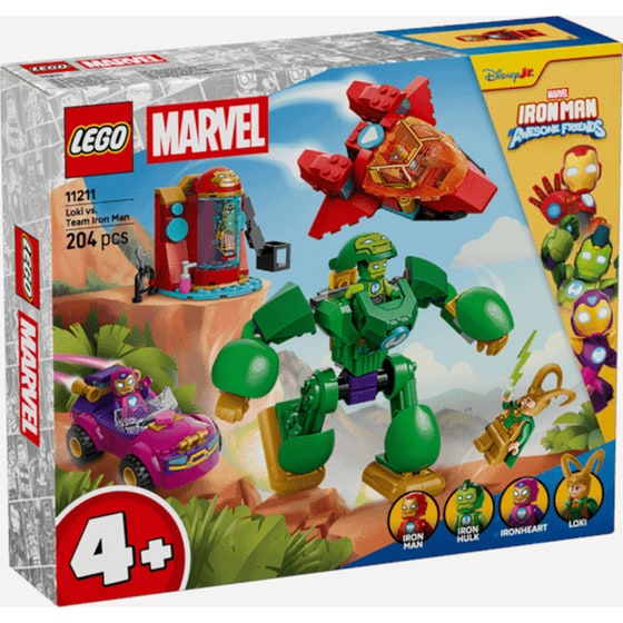 LEGO® Disney Junior Marvel Loki vs. Team Iron Man (11211) image 0