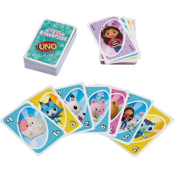 UNO Junior Gabby's Dollhouse Επιτραπέζιο (Mattel) image 2