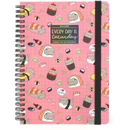 Ημερολόγιο Εβδομαδιαίο Legami 2026 12Μ Large Spiral Sushi Cat