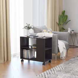 Τραπεζάκι Σαλονιού VidaXL από Μοριοσανίδα 70x35x55cm - Γκρι