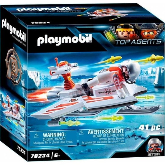 PLAYMOBIL® Top Agents Ice Jet της Spy Team (70234) image 3