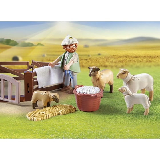 PLAYMOBIL® Country Βοσκός με προβατάκια (71444) image 3