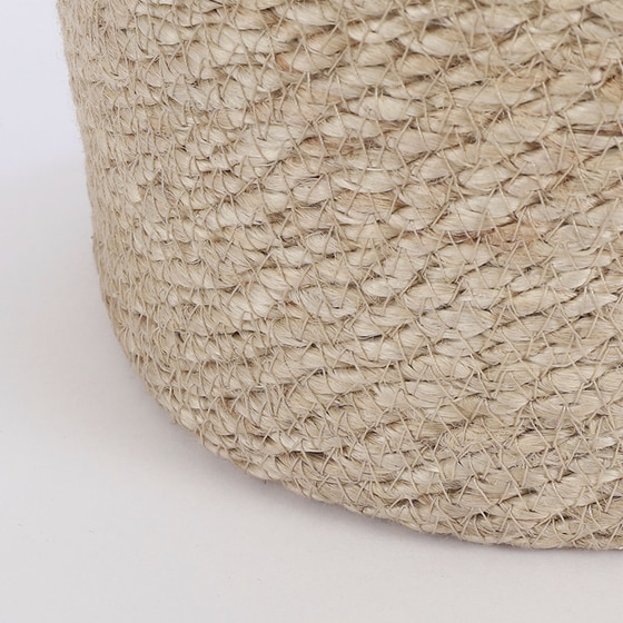 Καλάθι Αποθήκευσης Edelman 1070038 Ψάθινο Φ16x16 cm - Μπεζ image 5