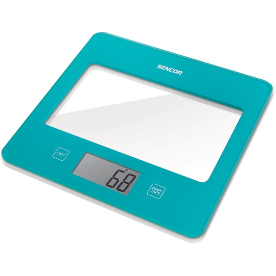 Ψηφιακή Ζυγαριά SENCOR SKS 5037TQ έως 5kg Γαλάζιο image 1