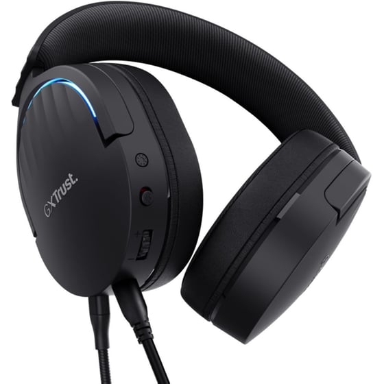 Trust GXT 490 Fayzo Gaming Ενσύρματα Ακουστικά USB με RGB Φωτισμό - Μαύρα image 3