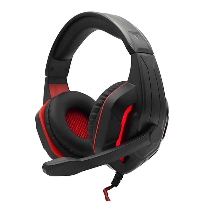 KOMC Komc G311 Gaming Ενσύρματα Ακουστικά 3.5 mm Κόκκινα