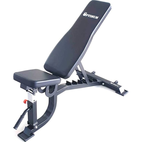 Ρυθμιζόμενος Κατακλινής Πάγκος Γυμναστικής Optimum CX-SUB1113 140x72.5x54-138cm - Μαύρο image 4