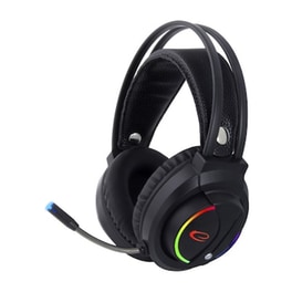 Esperanza EGH470 Gaming Ενσύρματα Ακουστικά 3.5 mm/USB με RGB Φωτισμό - Μαύρα