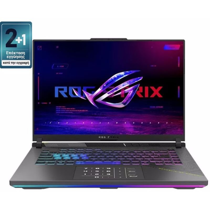 ASUS G16 G614FR-S5081X 16 QHD+ IPS (Ryzen 9-9955HX /32GB/1TB SSD/GeForce RTX 5070Ti/Win11Pro)Laptop