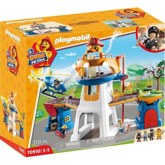 PLAYMOBIL® Duck on Call Αρχηγείο (70910) image 0